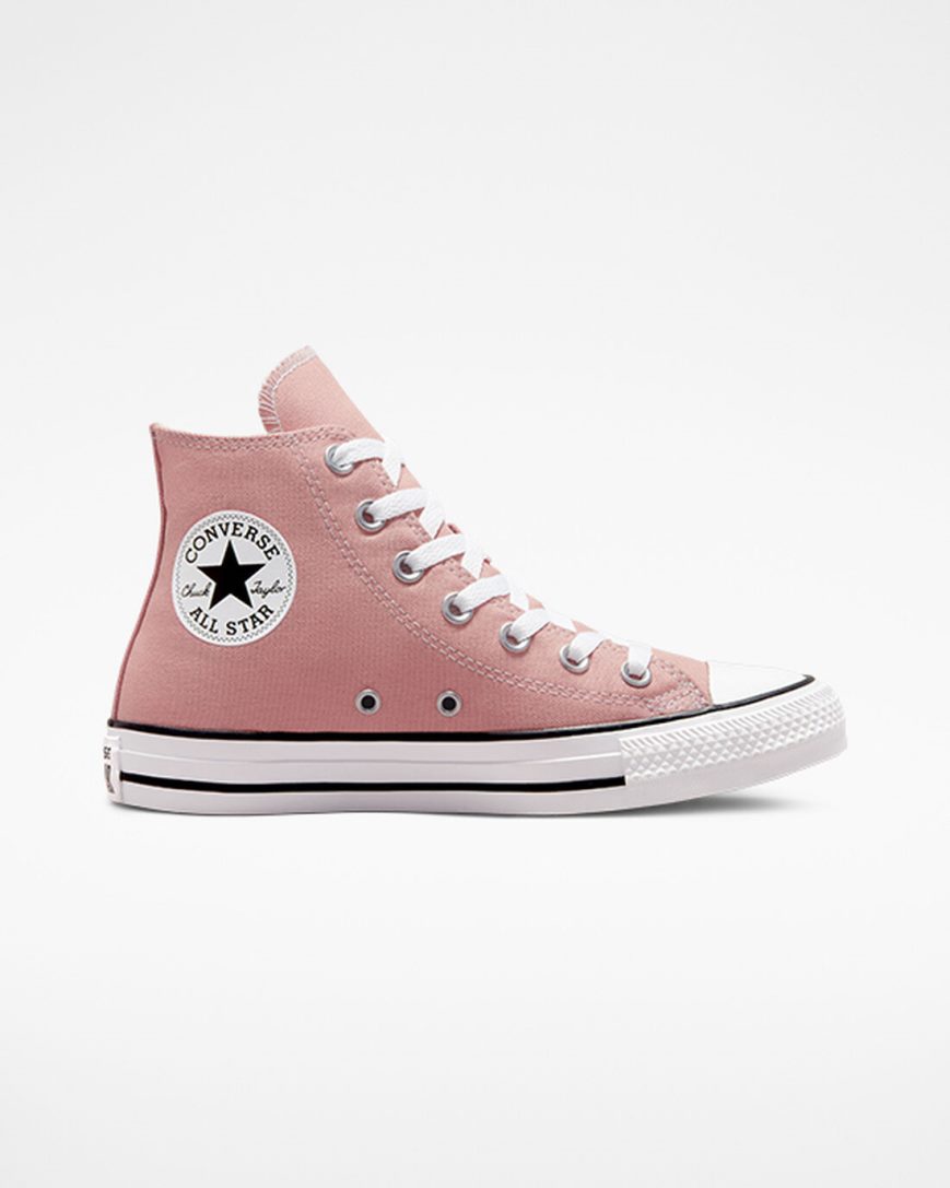 Men\'s Converse Chuck Taylor All Star Seasonal Color High Top Shoes Pink | AU E8591K